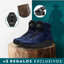 Bota Masculina Titan Ortopédica Impermeable y con Suela Antideslizante + 3 regalos: Reloj, Cinturón y Billetera