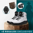 Bota Masculina Titan Ortopédica Impermeable y con Suela Antideslizante + 3 regalos: Reloj, Cinturón y Billetera