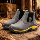 Kit de Bota Masculina Adventure de Cuero Legítimo y Suela Antideslizante +4 REGALOS: Billetera, Sombrero, Cinturón y Vaso Térmico