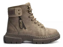 Botas Tacticas Piel Hombre Casual Plataformas Moda Dghaei